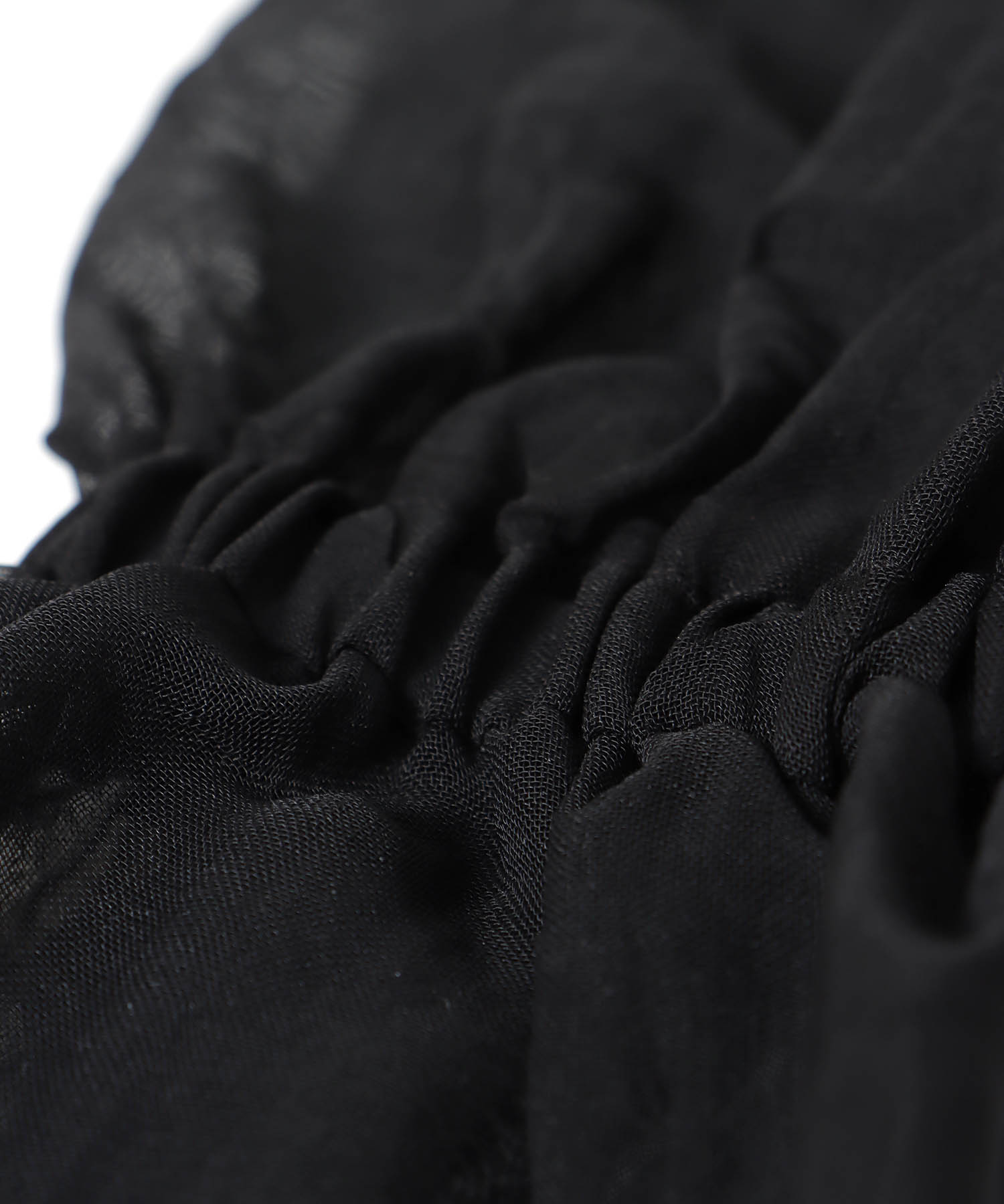 ギャザーリボンカラーブラウス